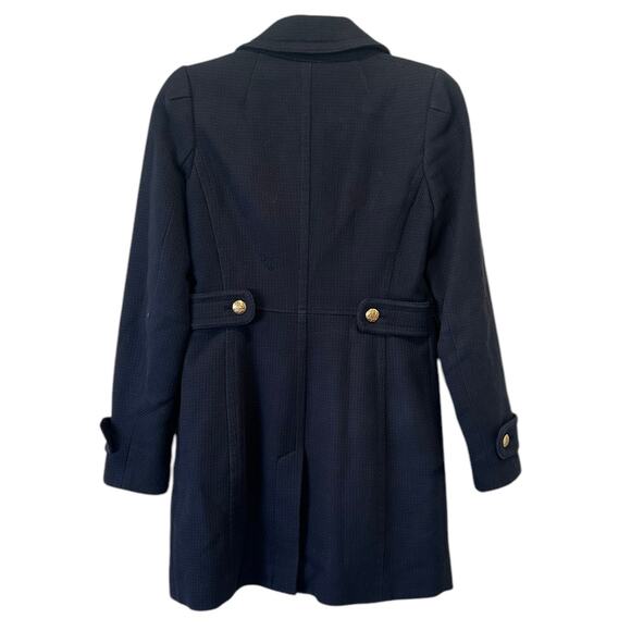 Banana Republic Rare Elena Gilbert Navy Double Breasted Lady Classic Peacoat XS - Picture 7 of 16